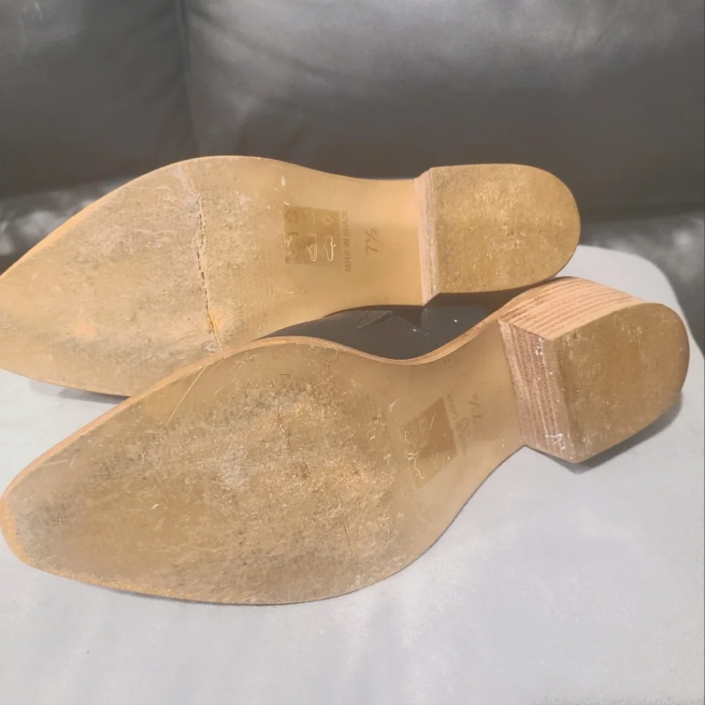 Madewell Robbie Slingback Mule - Black - Picture 3 of 4